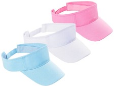 Ladies cotton sun visor - ladies,