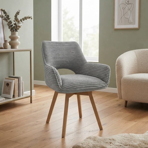 Stylish grey upholstered - stylish,