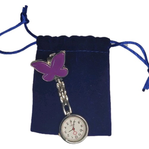 Nurse clip purple - nurse's,