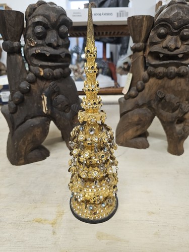 Antique wood thai ceremonial - wood,