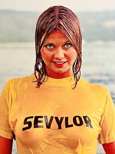 1977 sevylor girl poster wet - sevylor,