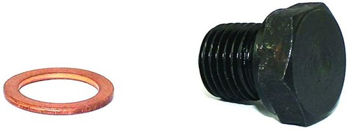 Sump plug oil drain with - oil,