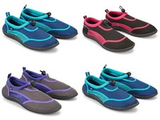 WOMENS AQUA SHOES SURF WETSUIT WATER SHOES SPORTS SWIMMING BEACH SOCKS SIZE