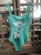 HEIDI KLEIN Aquatic Blue Back