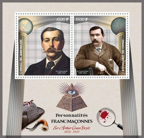 2019 mnh famous masons sir - ms,