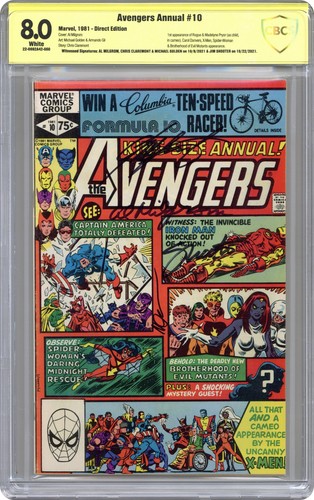 Avengers annual 10d cbcs - cbcs, 8.0