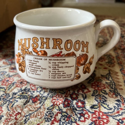 1970s vintage ceramic mushroom - 1970s,