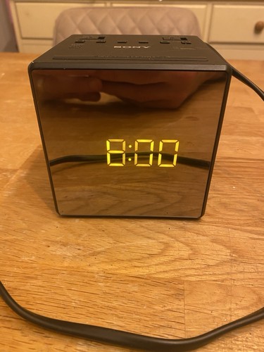 Sony radio alarm clock - sony,
