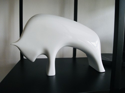 Mid century white glazed - century,