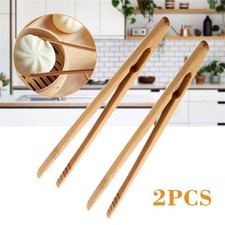 2PCS Bamboo Wood Wooden Food
