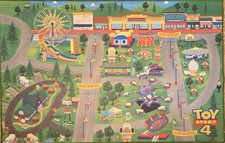 Toy Story4 32"x44" Game Rug