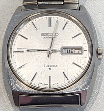 Vintage 1970's Seiko 6309-8080 Automatic 17 Jewel Men's Watch *Working*
