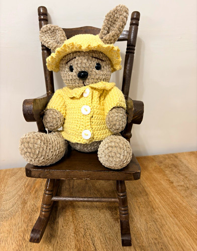 Handmade crochet bunny rabbit - crochet,