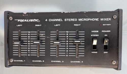 Realistic channel stereo - realistic, 4