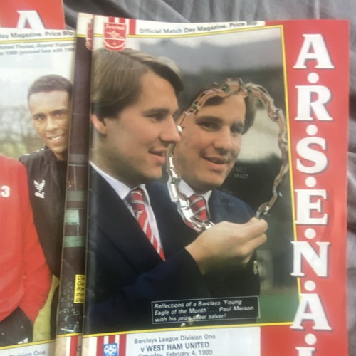 Arsenal matchday programme - matchday,
