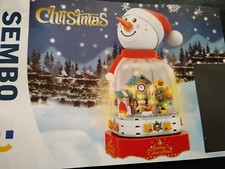 SEMBO CRISTMAS SNOWMAN HOUSE