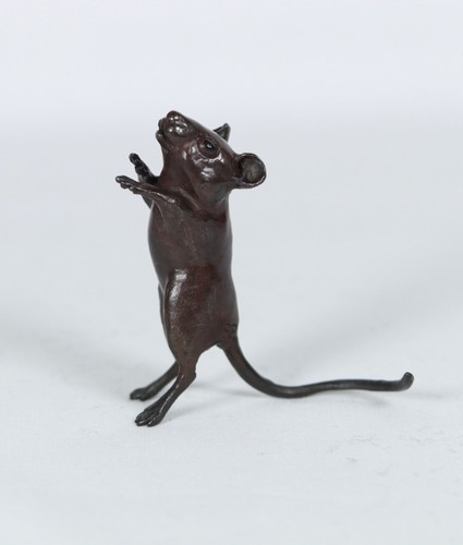 Dormouse solid hot - cast, bronze