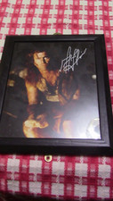 Rare Framed Mel Gibson Braveheart hand signed