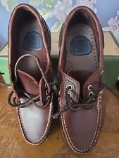 Dockers Brown Leather Men's Boat Shoes Size 7/41