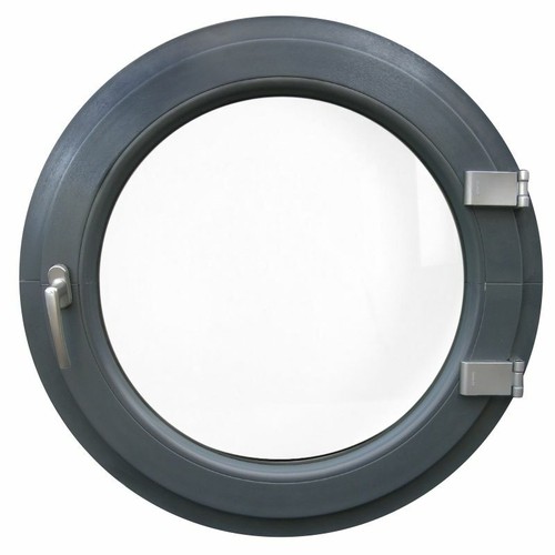 Round casement window coloured - casement,