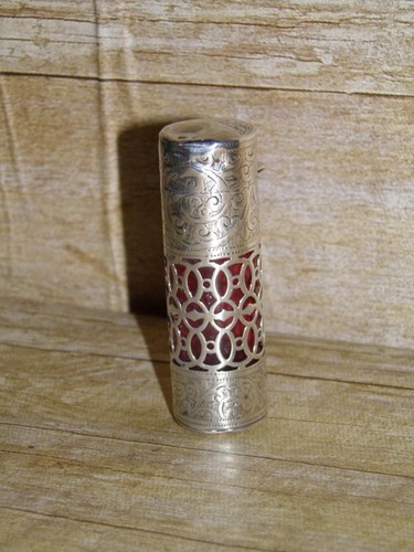 Edwardian perfume scent bottle - perfume,