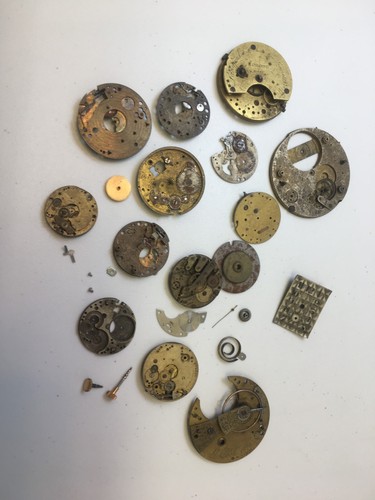 Pocket watch vintage parts job - pocket,
