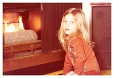 1970s Girl sitting next to