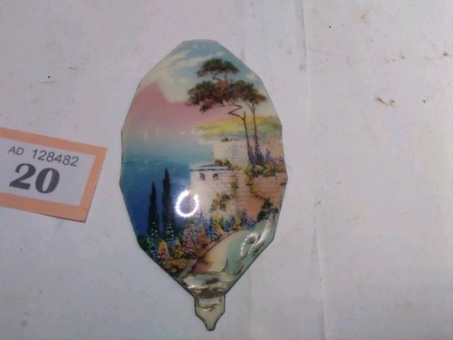 Vintage enamel plaque - vintage,