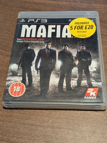 Mafia sony playstation - playstation, 3