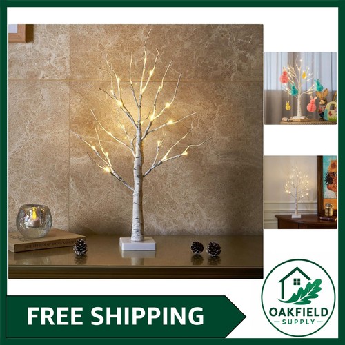 Elegant white birch mini twig - white,