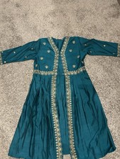 Girls Blue Shalwar Kameez 5-6