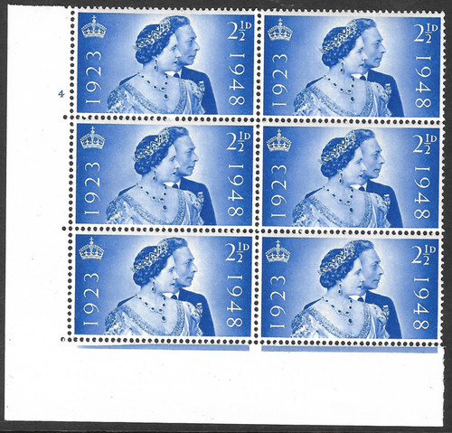 493 1948 silver wedding - sg,