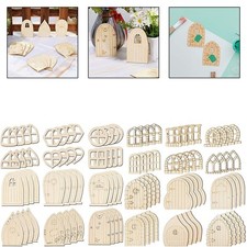 Mini Wooden Fairy Doors and
