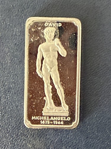 Intercoins david silver 925 - silver, .925