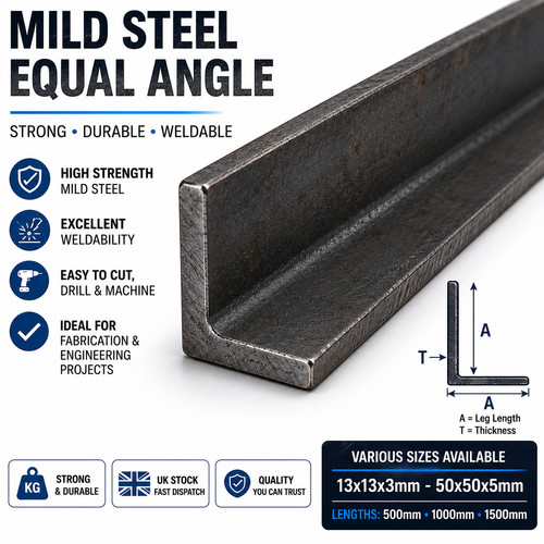 Mild steel angle iron - mild,