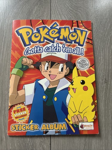 Pokémon sticker album merlin - pokémon,