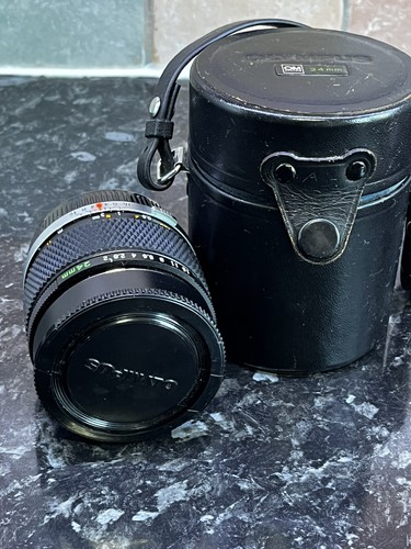 Vintage olympus om24 zuiko - olympus,