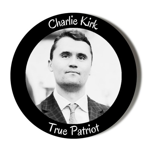 Charlie kirk true patriot - -,