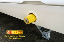 Milenco Caravan Corner Steady Leg Nut Lock (Single) - Locks Steady Legs Down