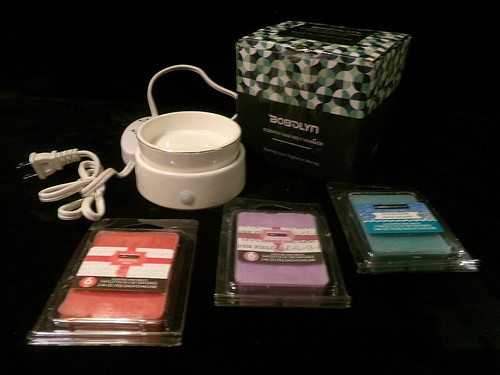 Bobolyn white ceramic scented - ceramic,