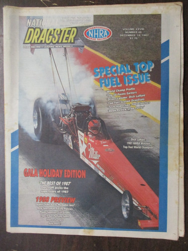National dragster magazine - national,