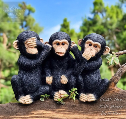 See hear speak evil trio - evil,