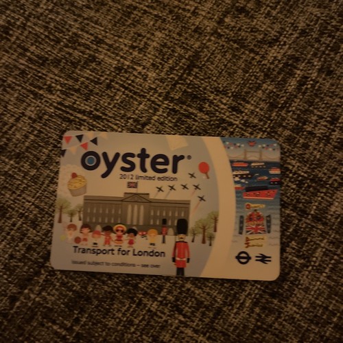 Diamond jubliee oyster card - oyster,