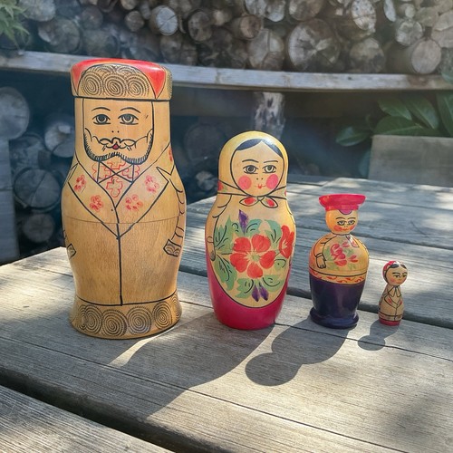 Vintage wood russian - vintage,