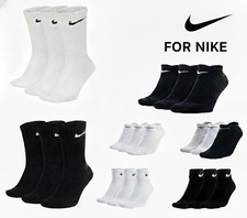 For NIKE SOCKS 3 6 12  PAIRS