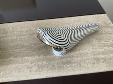 1986 Vintage Italy San Marco Rolls Girardi Zebra Leather Saddle Rare