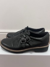 Graceland Black Leather Monk