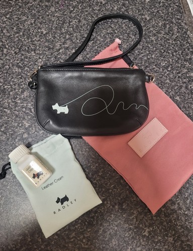Radley black leather mini - radley,