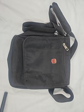 Wenger Swissgear Black Messenger Shoulder Bag