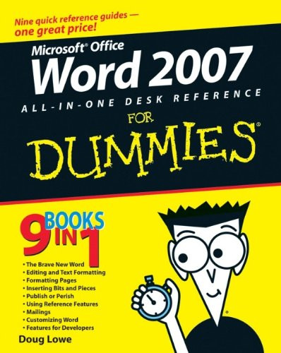 Word 2007 all one - word, desk